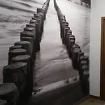 Baltic Z Antresolą I Balkonem Przy Plaży