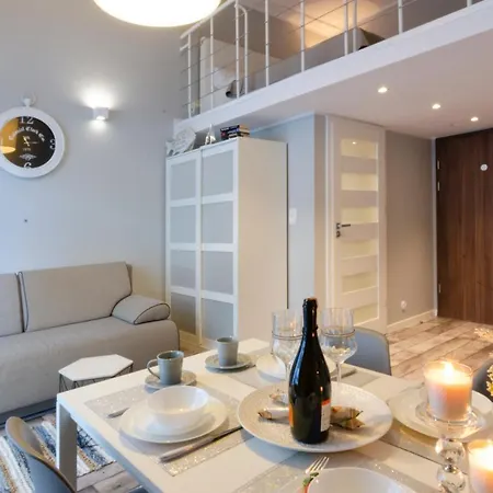 Holidayhomepl Baltic Z Antresola I Balkonem Przy Plazy Apartman *